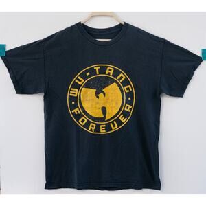 Vintage 90s Rare WU-TANG CLAN Forever Rap Hip-Hop‎ T-shirt Mens Size Large